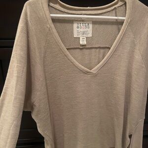 Billabong Sweater Tan Size Medium Condition: Great
